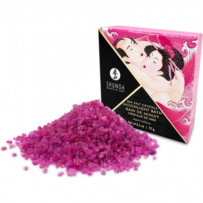 Ароматическая соль для ванны мини-версия SHUNGA MOONLIGHT BATH APHRODISIA (РОЗА) 6600 SG Ароматическая соль для ванны мини-версия SHUNGA MOONLIGHT BATH APHRODISIA (РОЗА) 6600 SG