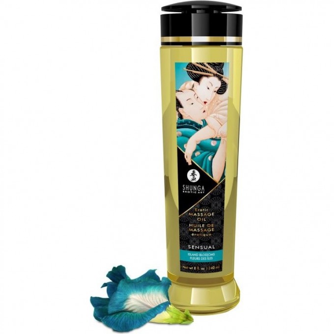 Масло массажное для тела SHUNGA ISLAND BLOSSOMS (ОСТРОВ ЦВЕТОВ) 1224 SG Масло массажное для тела SHUNGA ISLAND BLOSSOMS (ОСТРОВ ЦВЕТОВ) 1224 SG