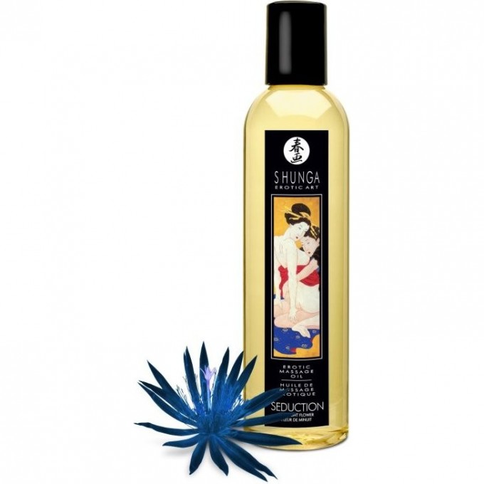 Масло массажное для тела SHUNGA MIDNIGHT FLOWER (НОЧНОЙ ЦВЕТОК) 1019 SG Масло массажное для тела SHUNGA MIDNIGHT FLOWER (НОЧНОЙ ЦВЕТОК) 1019 SG