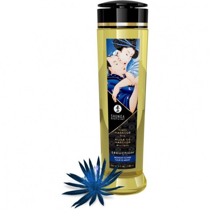 Масло массажное для тела SHUNGA MIDNIGHT FLOWER (НОЧНОЙ ЦВЕТОК) 1219 SG Масло массажное для тела SHUNGA MIDNIGHT FLOWER (НОЧНОЙ ЦВЕТОК) 1219 SG
