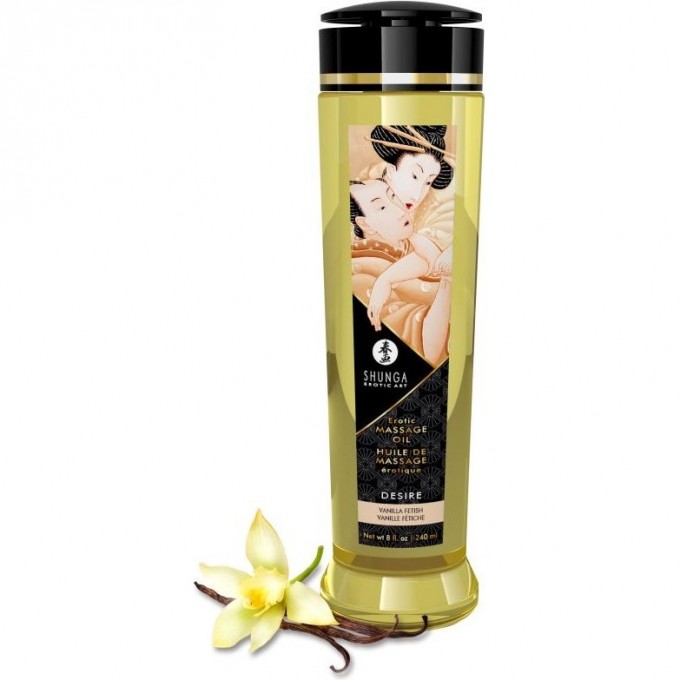 Масло массажное SHUNGA DESIRE - VANILLA (ЖЕЛАНИЕ - ВАНИЛЬ) 1207 SG Масло массажное SHUNGA DESIRE - VANILLA (ЖЕЛАНИЕ - ВАНИЛЬ) 1207 SG