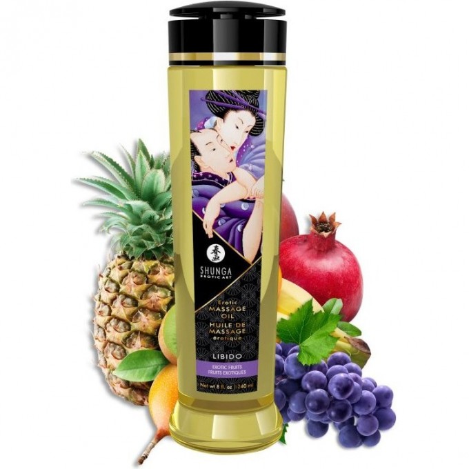 Масло массажное SHUNGA LIBIDO - EXOTIC FRUIT (ИНСТИНКТ ВЛЕЧЕНИЯ - ЭКЗОТИЧЕСКИЕ ФРУКТЫ) 1202 SG Масло массажное SHUNGA LIBIDO - EXOTIC FRUIT (ИНСТИНКТ ВЛЕЧЕНИЯ - ЭКЗОТИЧЕСКИЕ ФРУКТЫ) 1202 SG