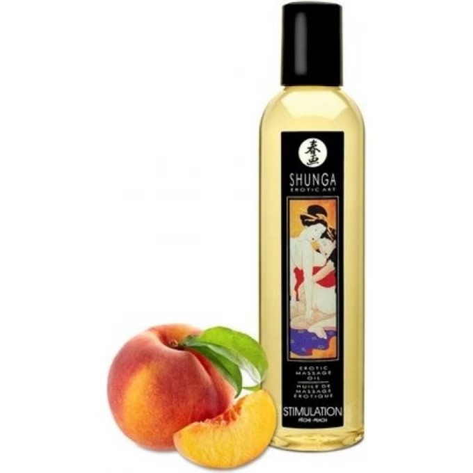 Масло массажное SHUNGA STIMULATION - PEACH (АКТИВНЫЙ ПЕРСИК) 1007 SG Масло массажное SHUNGA STIMULATION - PEACH (АКТИВНЫЙ ПЕРСИК) 1007 SG