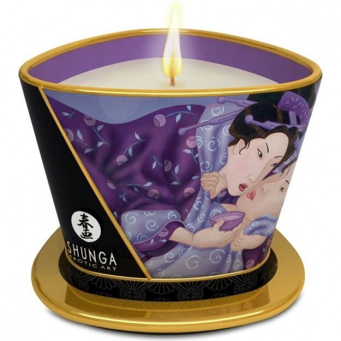 Массажное арома масло в виде свечи SHUNGA EXOTIC FRUITS (ЭКЗОТИЧЕСКИЙ ФРУКТ) 170 ml 4502DESC Массажное арома масло в виде свечи SHUNGA EXOTIC FRUITS (ЭКЗОТИЧЕСКИЙ ФРУКТ) 170 ml 4502DESC