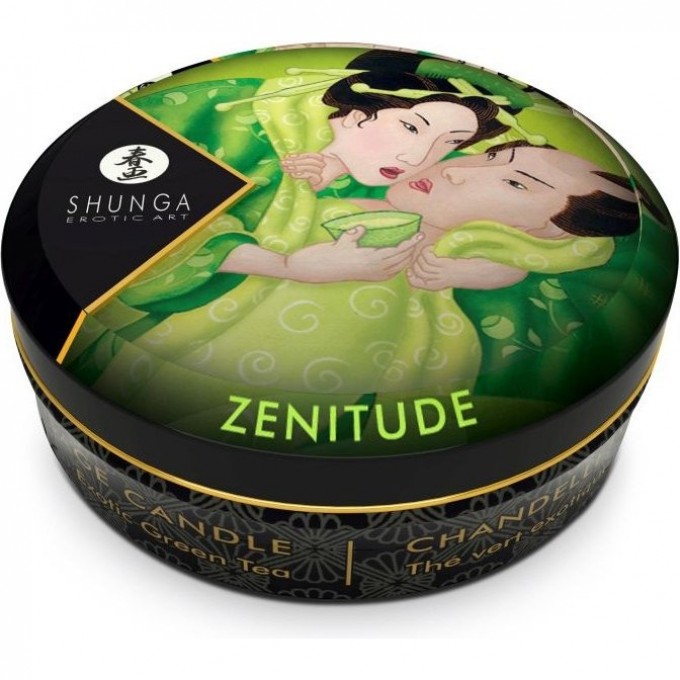 Массажное арома масло в виде свечи SHUNGA EXOTIC GREEN TEA (ЗЕЛЕНЫЙ ЧАЙ) 30 ml 4611DESC Массажное арома масло в виде свечи SHUNGA EXOTIC GREEN TEA (ЗЕЛЕНЫЙ ЧАЙ) 30 ml 4611DESC