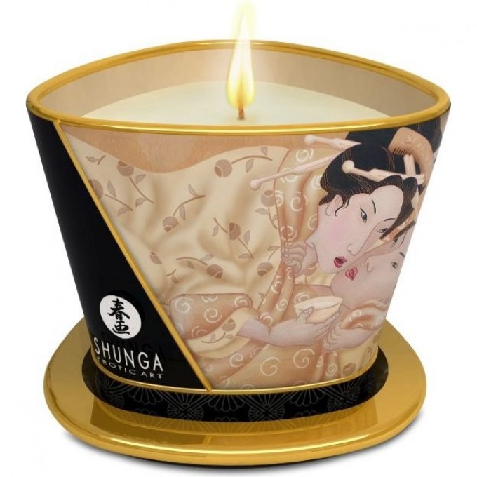 Массажное арома масло в виде свечи SHUNGA VANILLA FETISH (ВАНИЛЬНЫЙ ФЕТИШ) 170 ml 4501DESC Массажное арома масло в виде свечи SHUNGA VANILLA FETISH (ВАНИЛЬНЫЙ ФЕТИШ) 170 ml 4501DESC
