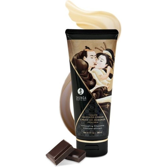 Массажный крем для тела SHUNGA INTOXICATING CHOCOLATE (ПЬЯНЯЩИЙ ШОКОЛАД - НЕОБЫКНОВЕННЫЕ ПОЦЕЛУИ) 4109 SG Массажный крем для тела SHUNGA INTOXICATING CHOCOLATE (ПЬЯНЯЩИЙ ШОКОЛАД - НЕОБЫКНОВЕННЫЕ ПОЦЕЛУИ) 4109 SG