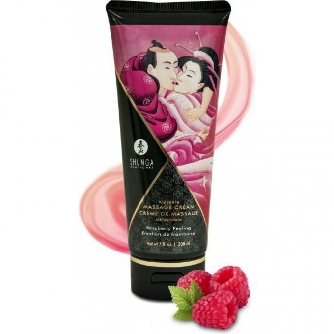 Массажный крем для тела SHUNGA RASPBERRY FEELING (МАЛИНОВОЕ ЧУВСТВО - НЕОБЫКНОВЕННЫЕ ПОЦЕЛУИ) 4101 SG Массажный крем для тела SHUNGA RASPBERRY FEELING (МАЛИНОВОЕ ЧУВСТВО - НЕОБЫКНОВЕННЫЕ ПОЦЕЛУИ) 4101 SG
